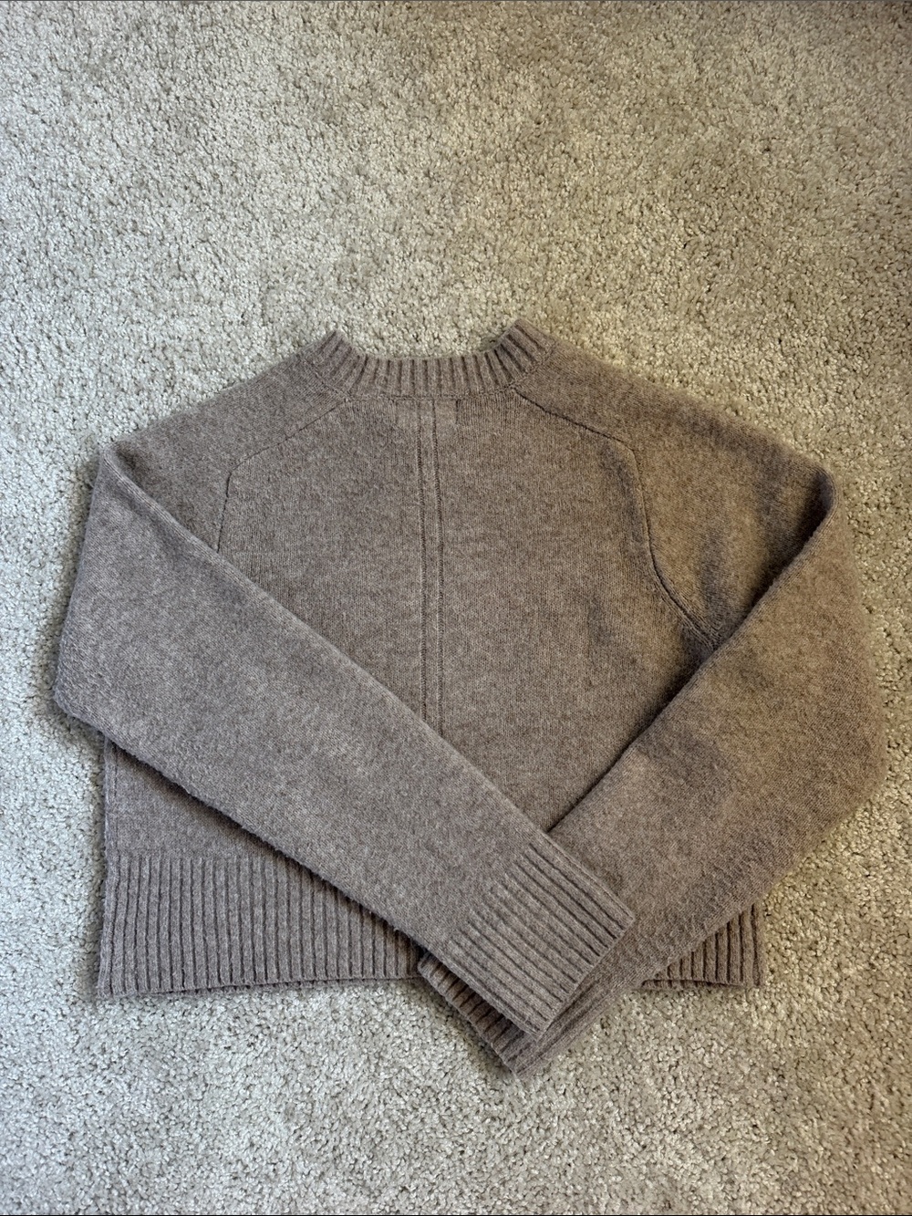 Universal Thread Taupe Crewneck Sweater - Picture 4 of 5